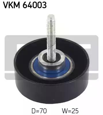 Ролик отклонит.поликл.ремня MAZDA 3 BK 2.3 MPS 06